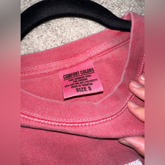 Alpha Sigma Phi faded red embroidered crewneck - Picture 2 of 3